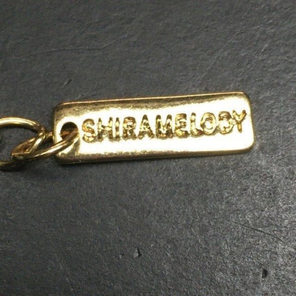 Shira Melody Magnolia Necklace Tassel Turquoise Blue Royal White Marbled BoHo - Picture 9 of 11